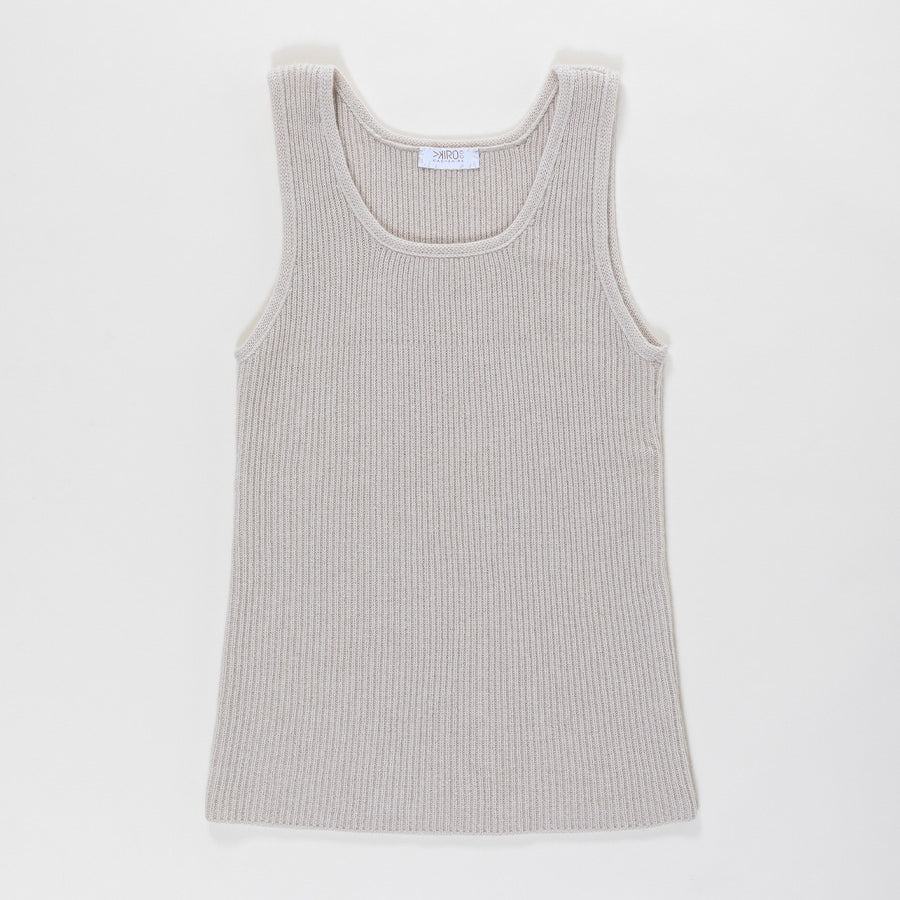 RURAL BEAUTY 100% eco cashmere tank top